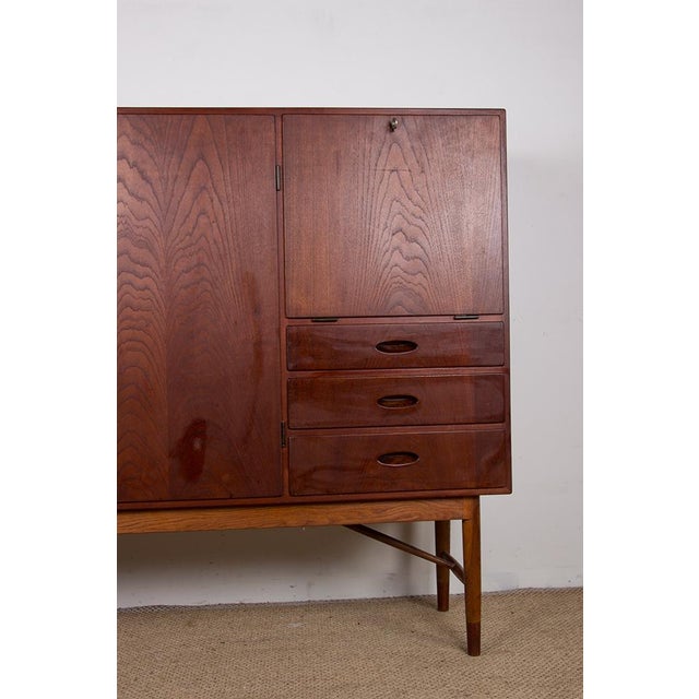 Danish Highboard in Teak by Kurt Ostervig for Randers Mobelfabrik, 1960s For Sale - Image 14 of 18