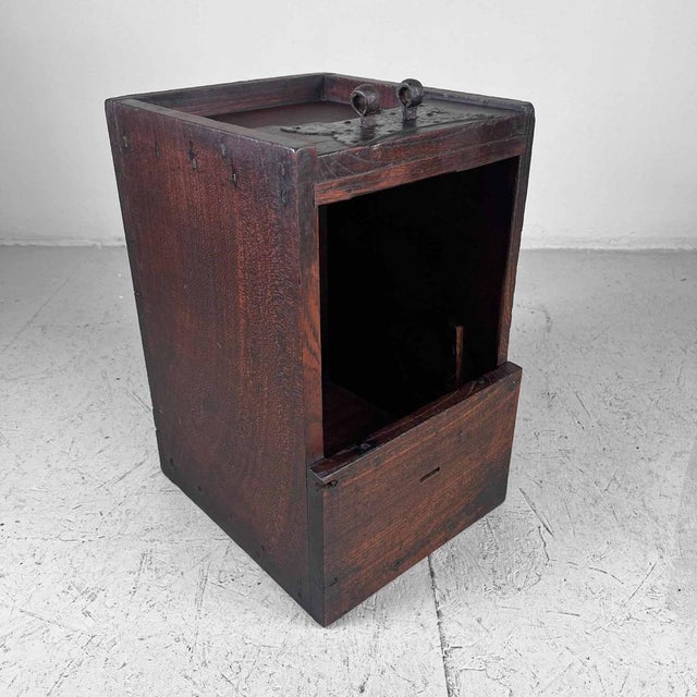 Wood Antique Meiji Temple Sacrificial Block, Japan For Sale - Image 7 of 14