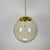 1980s Murano Tessuto Globe Pendant Lamp by Venini, 1980s For Sale - Image 5 of 8