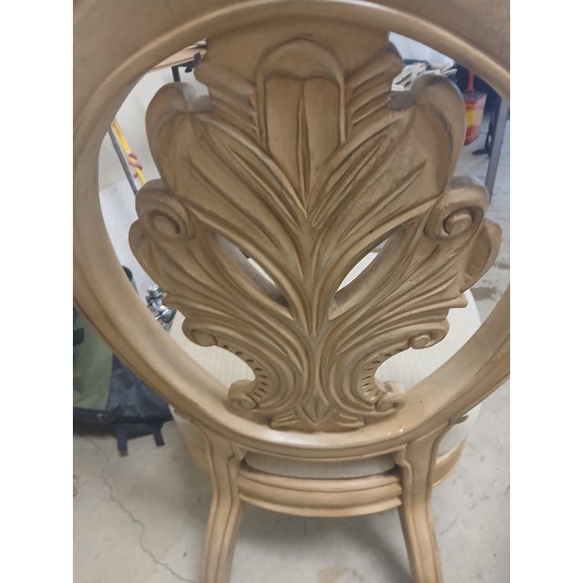 Vintage Italian Renaissance 5pc Dining Set For Sale - Image 9 of 17