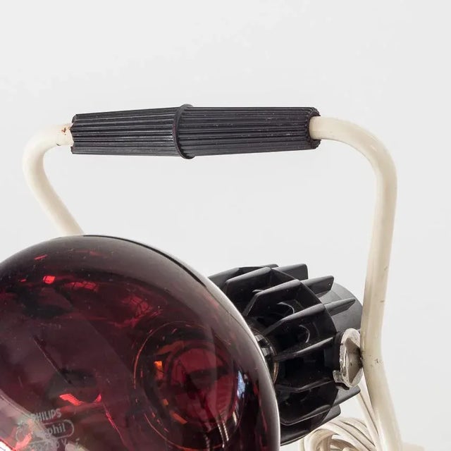 Black Vintage Table Lamp, 1960s For Sale - Image 8 of 9