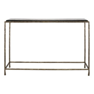 Ovard Minimalist Metal Console Table For Sale