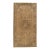 Vintage Circa 1950 Brown Turkish Oushak Area Rug , 4ft 5in X 8ft 7in For Sale