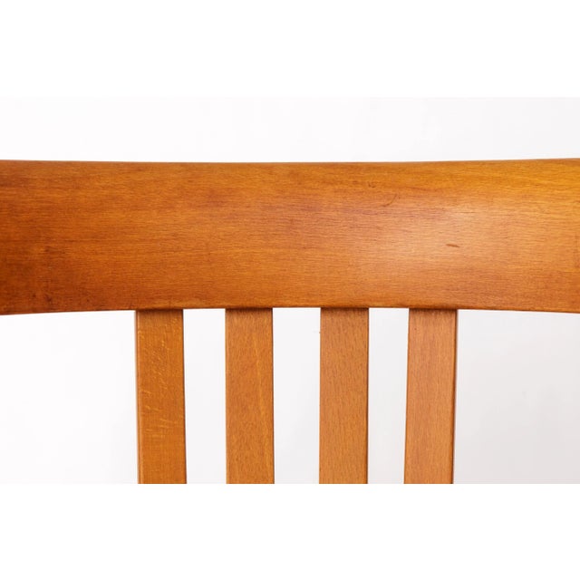 Wood Vintage German Armchair, 1970s For Sale - Image 7 of 11