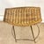 Chocolate Mid-Century Boho Chic Arts & Crafts Arthur Umanoff Wicker and Iron Barstools - A Pair For Sale - Image 8 of 9