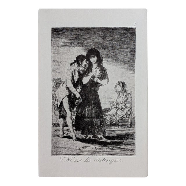 Francisco de Goya, Los Caprichos, Plate 7, Etching For Sale