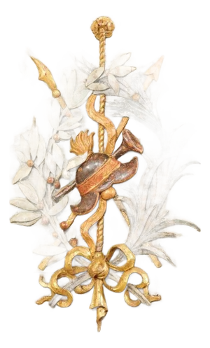 Italian Decorative Wall Panel, 19th Century