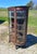 Victorian Antique Quartersawn Oak Leaded Curved Glass China Cabinet With Claw Feet 1920s For Sale - Image 3 of 18