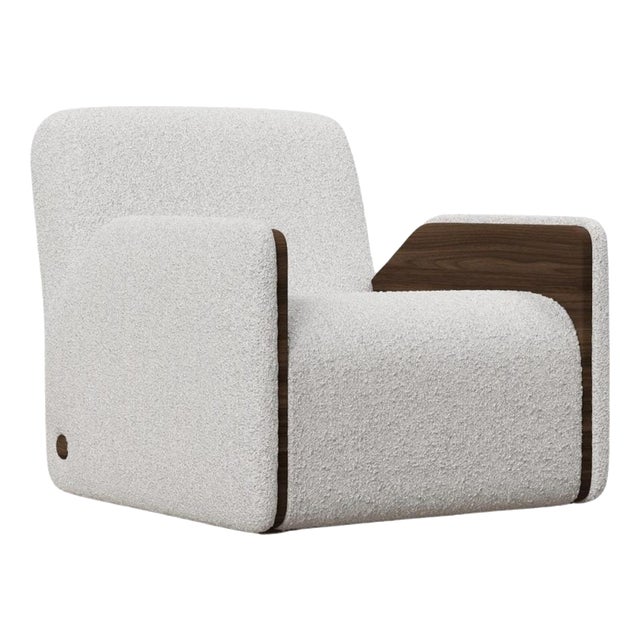 Oscar Chair in Walnut by Haymann Editions For Sale