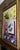 Surrealism 1997 Rolando Quintana "Hummingbird and Butterfly" Surrealist Water Droplet Painting For Sale - Image 3 of 5