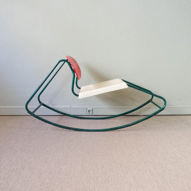 Rocking Chair in the Style of Dirk Van Sliedrecht, 1960s For Sale - Image 6 of 18