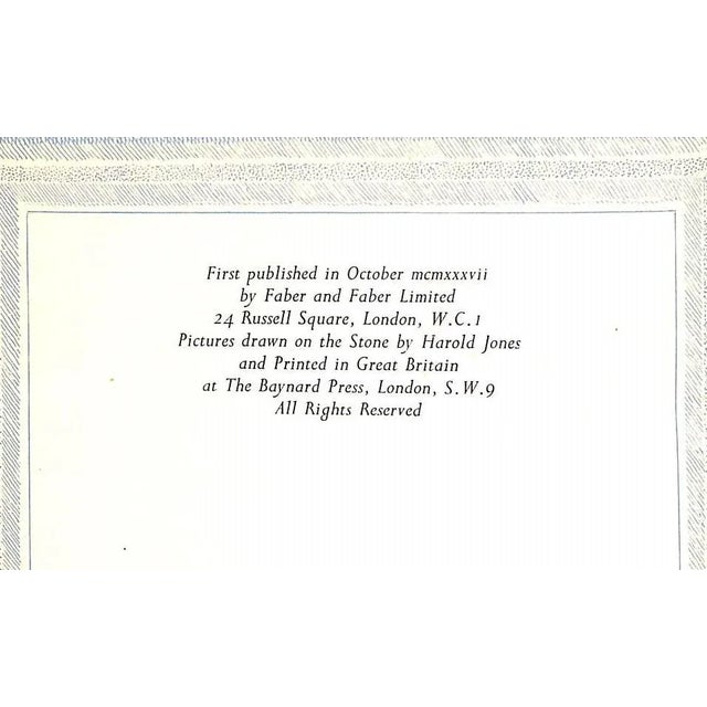 Traditional "This Year: Next Year" 1937 De La Mare, Walter (1873-1956) and Jones, Harold For Sale - Image 3 of 12