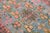 Antique Bidjar Area Rug With Medallion in Soft Rose and Cerulean Blue 4x5 For Sale In New York - Image 6 of 9