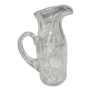 1950s Signed Stuart Crystal "Glengarry" Pitcher - 1 Quart - Hand-Cut Lead Crystal For Sale