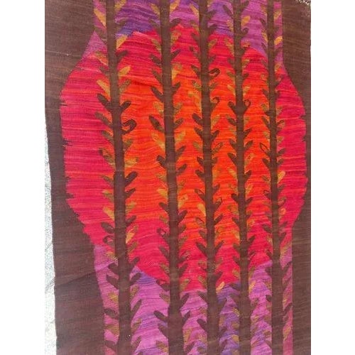 Scandinavian Handwoven Rug, 1960s For Sale - Image 15 of 18