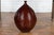 Ceramic Prem Collection Handcrafted Burgundy Vase with Textured Honeycomb Style Motifs For Sale - Image 7 of 12