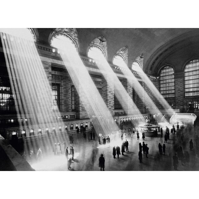 Hal Morey, Sun Beams Into Grand Central Station, 1930 / 2022, Photograph For Sale