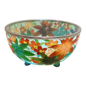 19th C. Meiji Period Japanese Plique-a-Jour Enamel Bowl