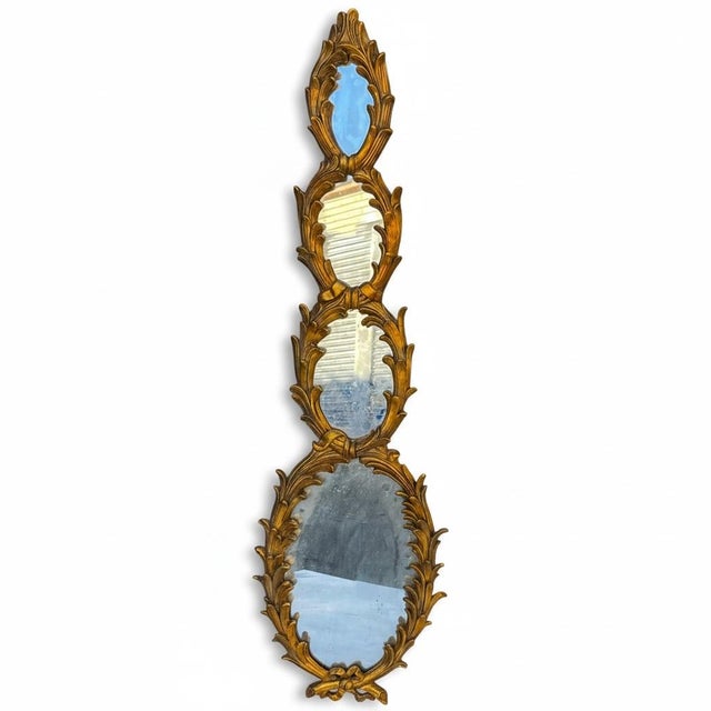 This is a lovely regency style gilt composition gilt mirror attributed to Maitland-Smith. It dates to the later part of...