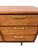 Mid-Century Modern Brasilia Style 9-Drawer Walnut Dresser - Refinished! For Sale - Image 9 of 9