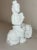 1990s Carved Chinese Marble Stone Samantabhadra Bodhisattva Dehua Sculpture Statue For Sale - Image 9 of 14