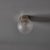 Transparent 1950s Mauri Almari Model Ea 11 Glass and Metal Wall or Ceiling Lamp for Itsu For Sale - Image 8 of 18