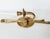 Vintage French Neoclassical Style Brass Wall Sconces-a Pair For Sale - Image 11 of 12