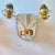 French Art Deco Crystal and Mirror Wall Sconces from Maison Baguès, 1945s, Set of 2 For Sale - Image 4 of 8