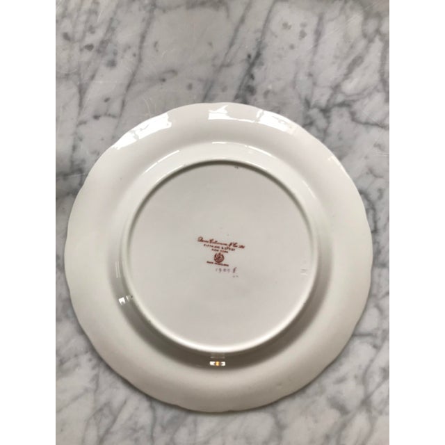 Late 19th Century Davis Collamore Co Porcelain Salad Dessert Plates Set Of 5 Chairish Was a high end new york city importer of porcelain and glass, headed by davis collamore (7 october 1820 13 august 18871). late 19th century davis collamore co porcelain salad dessert plates set of 5