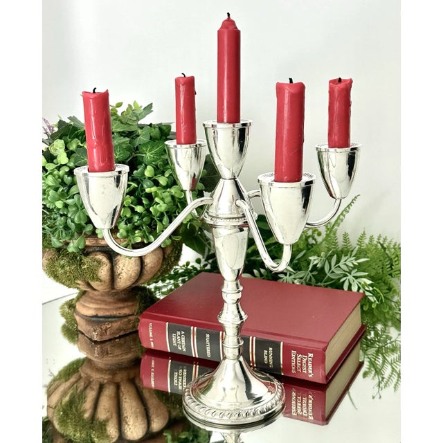 Sterling Silver Duchin Creations Candelabra For Sale In Phoenix - Image 6 of 8