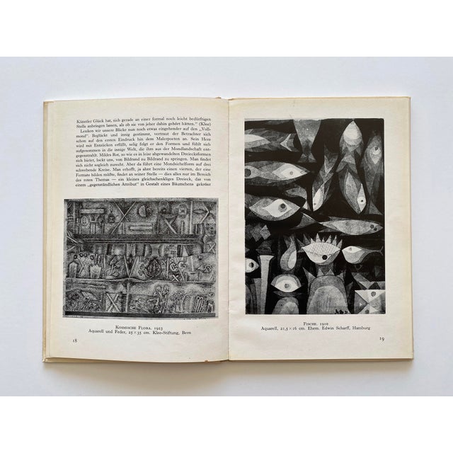 Paul Klee Vintage 1955 First Edition Lithograph Print Hardcover Mid Century Modernist Art Book For Sale In Kansas City - Image 6 of 18
