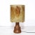 Mid-Century Modernist Ceramic Table Lamp in Red Iron Oxide With Resin Shade For Sale In New York - Image 6 of 13