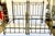 Victorian Pair of Antique Victorian Brass Twin Beds With Original Cast Iron Dovetail Rails For Sale - Image 3 of 17