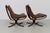 Olive Green Falcon Chairs by Sigurd Resell for Vatne Møbler, Norway, 1970s, Set of 2 For Sale - Image 17 of 18