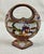 An exquisite early 20th-century Japanese Satsuma-style porcelain basket vase featuring exceptionally rich, high-relief...