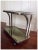 1970s 1970s Vintage Industrial Mirrored Bar Cart Attributed. To Willy Rizzo For Sale - Image 5 of 9