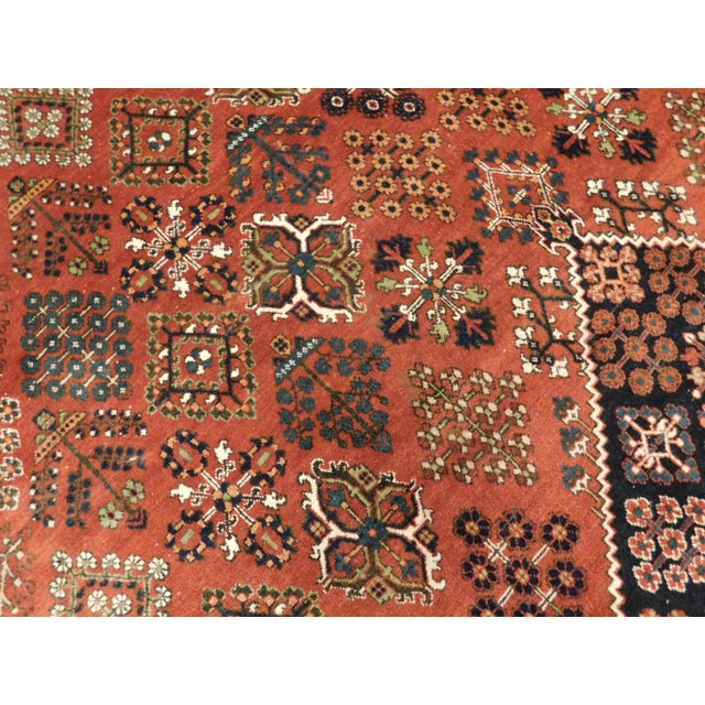 1960s Semi Vintage Hand Knotted Persian Rug For Sale - Image 5 of 12