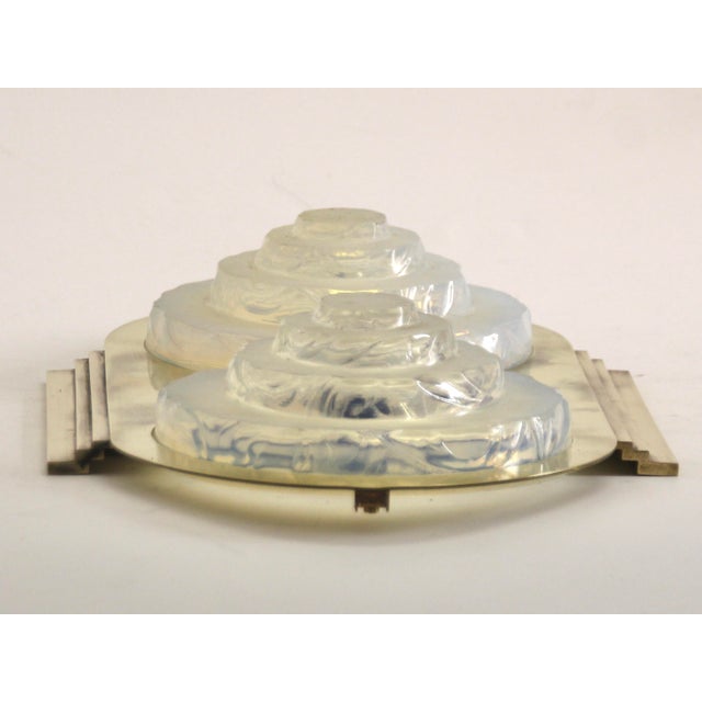 1930s Wall Lights attributed to Atelier Petitot, 1930s, Set of 2 For Sale - Image 5 of 13