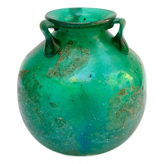 Murano Glass Vase by Paolo Rossi, 1970s For Sale