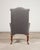 Mid-Century English Georgian Wingback Upholstered Armchair For Sale - Image 17 of 17