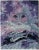 Completed “Wonder” needlepoint (“Emerveillement d’apres N. Toutain) is a 100% cotton canvas created by Royal de Paris,...