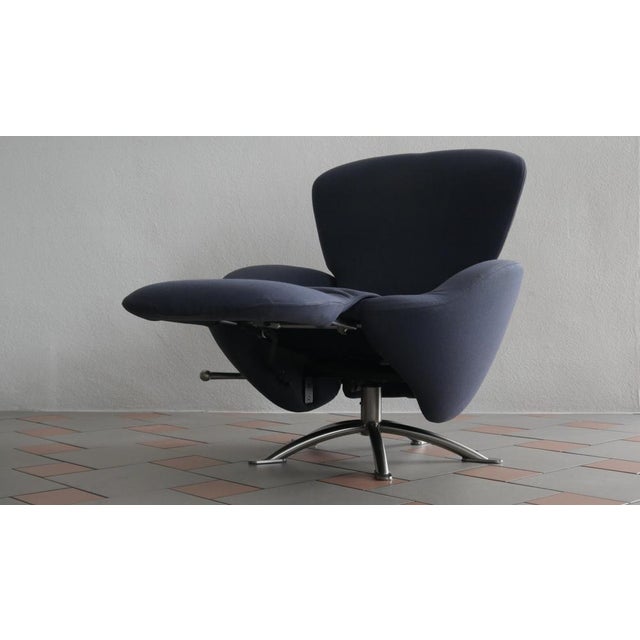 Dodo K 10 Lounge Chair in Duca Anthracite Fabric by Tohiyuki Kita for Cassina, 2000s For Sale - Image 10 of 18