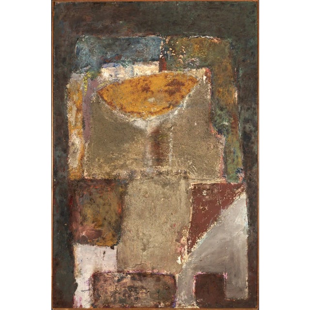 Arseniye Trboyevich 20th Century Wind Breaker Large Abstract Painting For Sale - Image 13 of 13