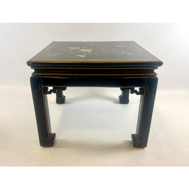 Chinese Laquered Coffee Table, 1950s For Sale - Image 13 of 15