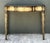 Vintage Mainland Smith Gold Finish Wood Console Table For Sale - Image 12 of 12