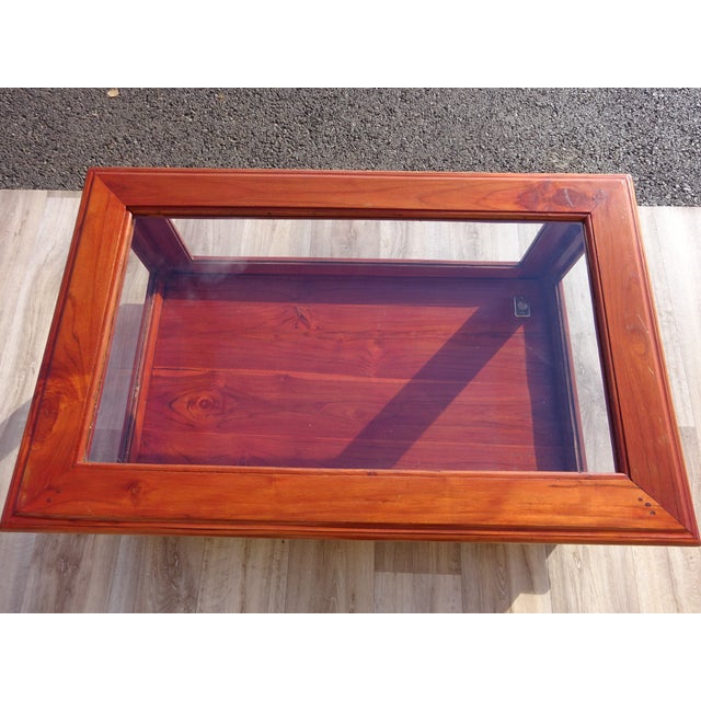 Display Cabinet with Exotic Wood Structure For Sale - Image 14 of 17
