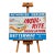 Vintage Insul-Rite Authorized Dealer Painted Tin Sign For Sale