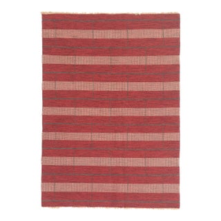 Vintage Swedish Rollakan Rug, 04'07 X 06'04 For Sale