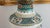 Monumental Late 19th Century Chinese Famille Verte Porcelain Rouleau Vases Set as Lamps Pair For Sale - Image 9 of 12