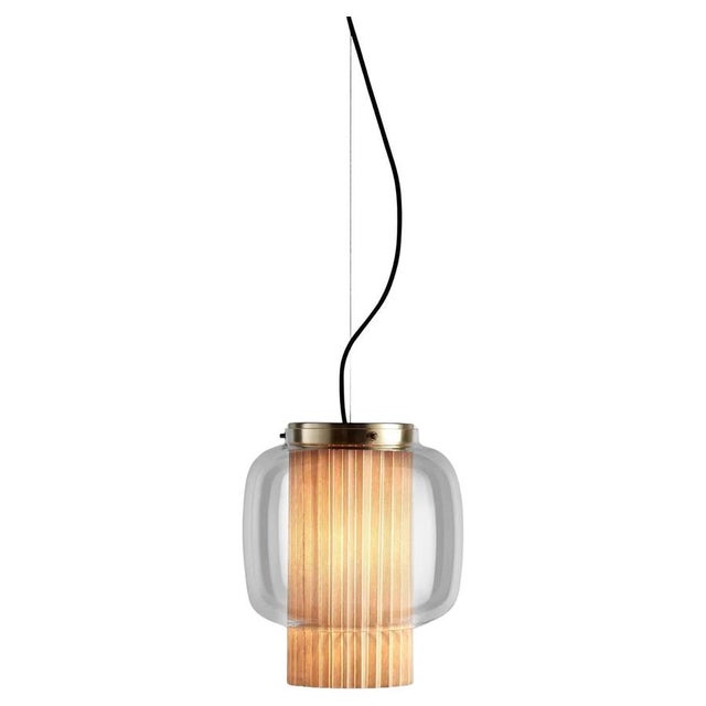 Manila T Pe Beige Textile Suspension Lamp by Sebastian Herkner for Parachilna For Sale - Image 15 of 15